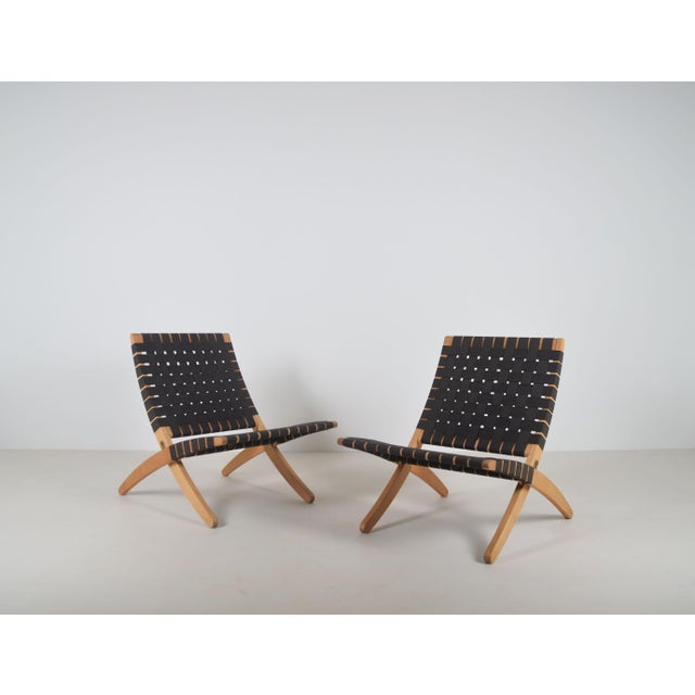 Set of two Cuba chairs (model MG501) designed by Morten Gøttler in 1997. This set was a limited early production run by...