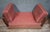 Art Deco Convertible Bench in Walnut Veneer, 1940s For Sale - Image 4 of 7