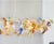 Contemporary Custom Chandelier Glass-Blown Hand-Painted With Gold For Sale - Image 3 of 5