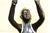 1990s Mid Century/Modern/Deco Style Sculpture Bronze Girl For Sale - Image 14 of 17