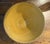 RARE FIND LARGE 11 1/2" Diameter ! Vintage 1920s McCoy Window Pane Pottery Mixing Bowl in Yellow Glaze. The Shield on base...