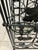 Art Nouveau Vintage Iron Wine Rack For Sale - Image 3 of 6