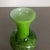 1970s Large Vintage Green Pop Art Vase from Opaline Florence, Italy For Sale - Image 5 of 14