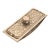 Roycroft Arts & Crafts Silver Finished Hammered Copper Rocker Blotter For Sale