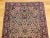 Vintage Persian Kerman Lavar Area Rug, Handwoven Floral Pattern, Ivory & Blue, 3’ X 5’ For Sale - Image 9 of 12