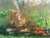 Impressionist Signed A. Furukawa Impressionist MCM Oil on Canvas, Rural Scene With Freight Train For Sale - Image 3 of 8