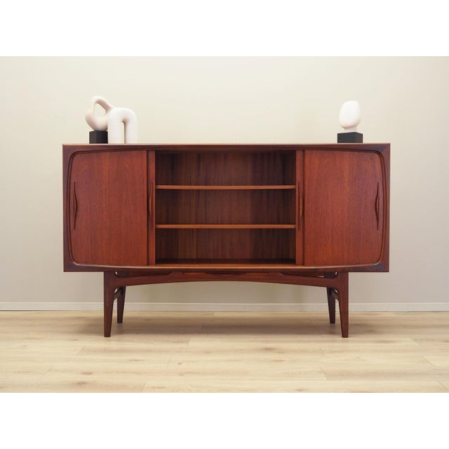 Danish Teak Highboard, 1970s For Sale - Image 3 of 18