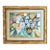 Original Abstract Still Life Floral Bouquet Painting Framed For Sale