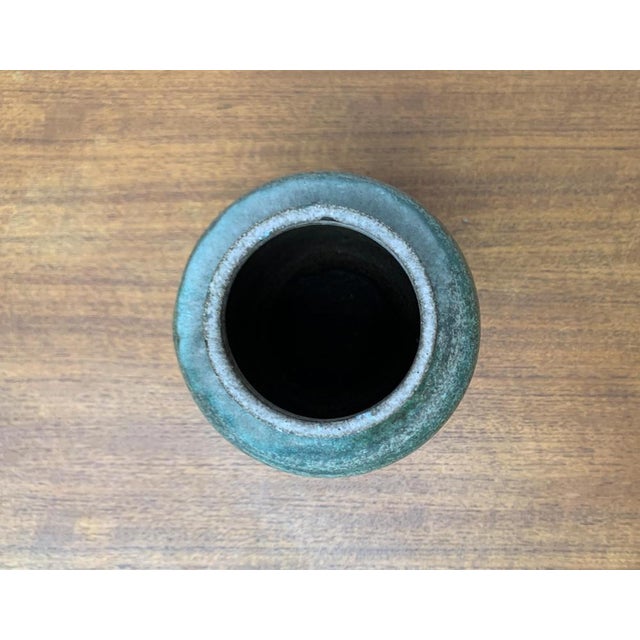 Mid-Century German Studio Pottery Vase by Karl Jüttner, Saalfeld, 1960s For Sale - Image 17 of 18