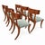 Mid-Century Modern Mid Century Style Solid Walnut Klismos Dining Chairs. Set of 6 For Sale - Image 3 of 5