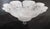 Italian 1960s Clear Graniglia Murano Leaves Flush Mount For Sale - Image 3 of 6