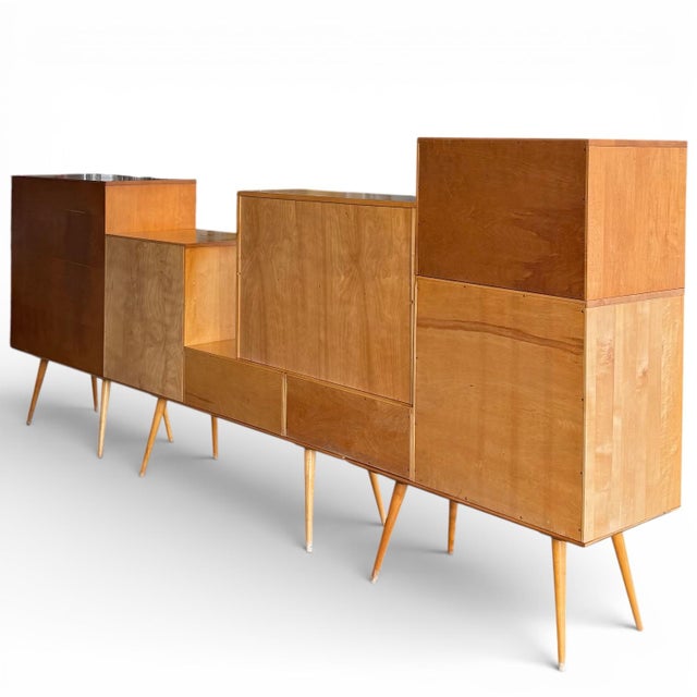 1950s Paul McCobb “Planner Group” Modular Wall Unit for Winchendon - 10 Pieces For Sale - Image 9 of 16