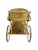 Mid-Century Brass & Tortoise Bar Cart in the Style of Maison Jansen For Sale - Image 11 of 18