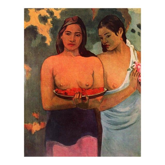 Paul Gauguin Tahitian Women With Mango Blossom Giclee LTD Edition For Sale