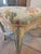 Antique White Vintage French Louis XV Style White Painted & Custom Upholstered Window Bench For Sale - Image 8 of 11