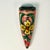 Red 1940s Vintage Southwestern Navajo Mexican Style Chalkware Wall Pocket For Sale - Image 8 of 14