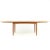 Brown Kurt Ostervig Style Mid Century Teak Hidden Leaf Dining Table For Sale - Image 8 of 10