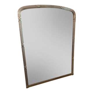 19th Century French Silver Gilt Mirror For Sale