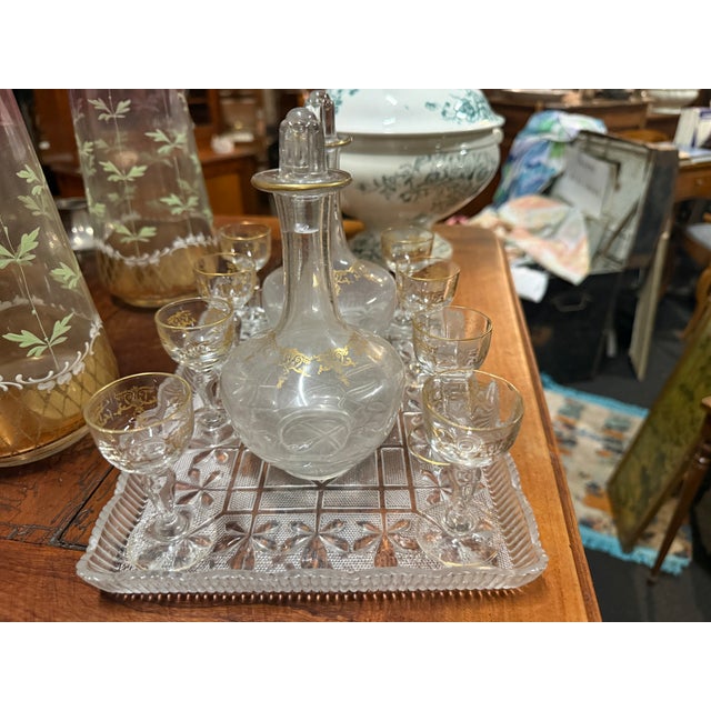 Liquor Set, 1920s, Set of 11 For Sale - Image 3 of 5