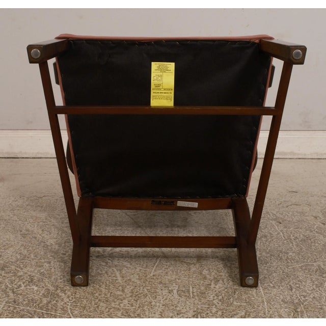 Saybolt Cleland Chippendale Mahogany Devon Armchair For Sale - Image 11 of 12