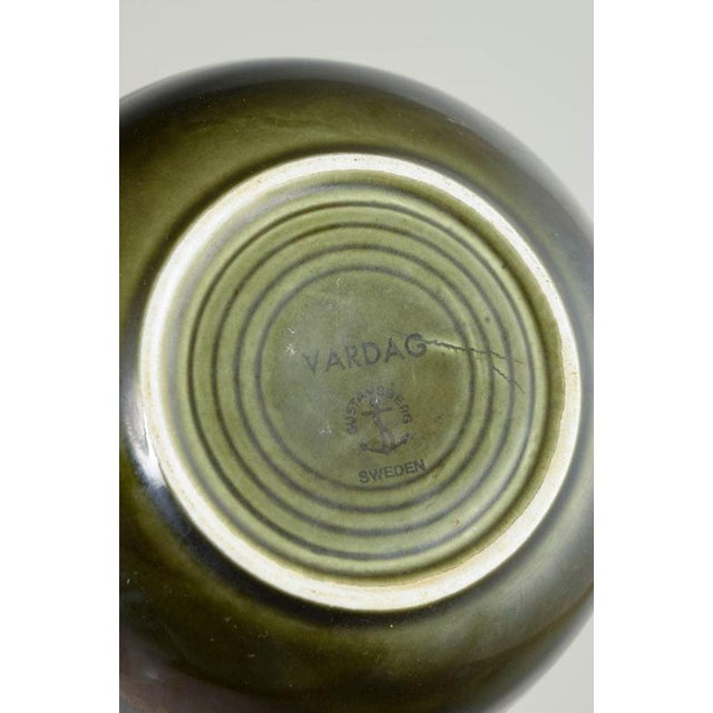 Stig Lindberg Vardag Bowls by in Stoneware Stig Lindberg for Gustavsberg, 1960s, Set of 4 For Sale - Image 4 of 5