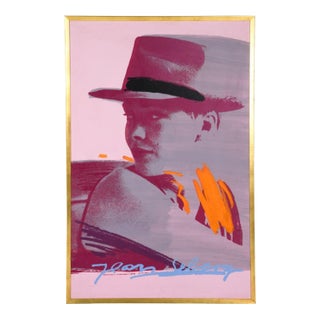 Andy Warhol Style "Jean Seberg" Pop Art Screenprint – Framed For Sale