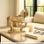 Invite the spirit of a bygone era into your home with this breathtaking Vintage Solid Wood Carved Horse Statue. Standing...