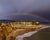 Rainbow Over Capitola Village, Santa Cruz - Colored Photograph Color photograph of a rainbow shining over Capitola Village...