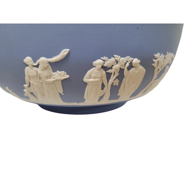 Blue Wedgwood Blue Jasperware "Sacrifice" Bowl For Sale - Image 8 of 14