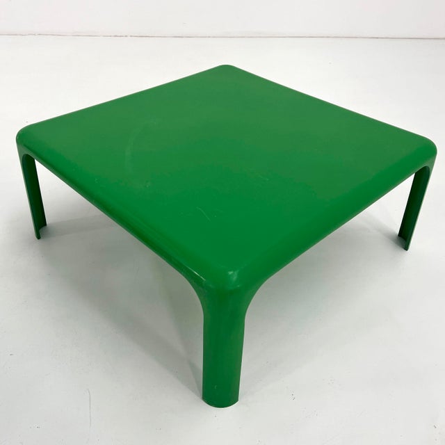 Green Demetrio 70 Coffee Table by Vico Magistretti for Artemide, 1960s For Sale - Image 6 of 11
