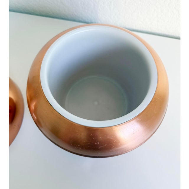 Metal 1970s Copper Pear Ice Bucket, Italy For Sale - Image 7 of 10