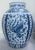 Mid 20th Century Large Blue & White Chinese Dragon & Phoenix Porcelain Floor Vases - Pair For Sale - Image 5 of 12