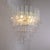 Italian Petal Suspension Lamp in Murano Glass For Sale - Image 4 of 14