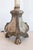 Off-white 18th-Century French Louis XVI Painted and Giltwood Altar Candlestick Lamp For Sale - Image 8 of 11