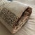 Vintage Handmade Patchwork Quilt Blanket Black Tan With Leopard Animal Print Squares King For Sale - Image 9 of 12