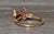 Late 19th Century The Fennville: Ladies Rose Gold Bow Ring set with Doublet Center For Sale - Image 5 of 10