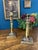 English Antique Brass Candlesticks With Ivy Relief Bases, Circa 1900 For Sale - Image 11 of 17