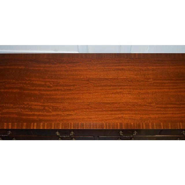 Vintage Bevan Funnel Hardwood Sideboard Bank of Drawers For Sale - Image 10 of 16