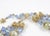 1950s 1950s Vendome Baroque "Pearl" and Blue Crystal Necklace For Sale - Image 5 of 7