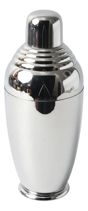 Art Deco Chromed Metal Cocktail Shaker from Dana Dfa, 1940s