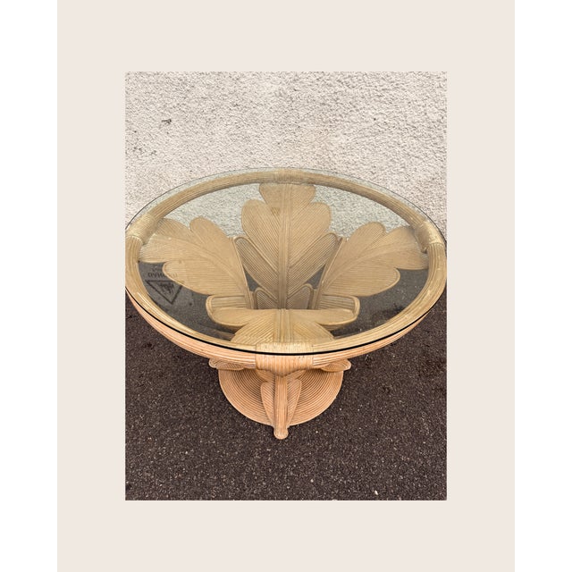 1970s Pencil Reed Centre Table, 1970s For Sale - Image 5 of 6