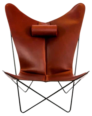 Cognac and Black KS Chair by OxDenmarq