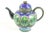 Antique Cloisonne Decorative Teapot For Sale - Image 4 of 4