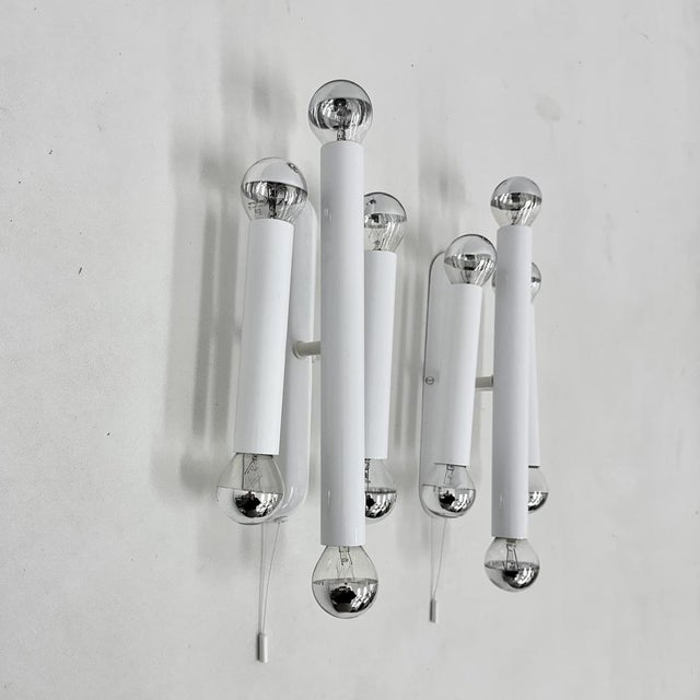 Wall Lamps from Hustadt Leuchten, 1970s, Set of 2 For Sale - Image 16 of 18