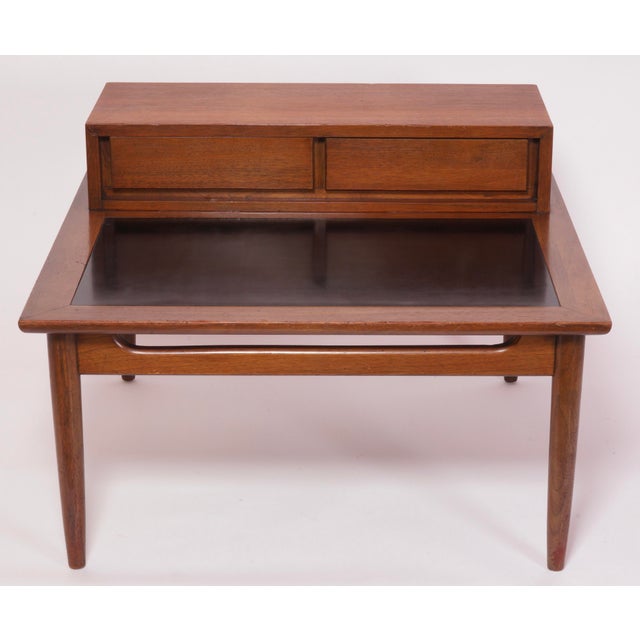 Mid Century Modern Sectional Divider Table by American of Martinsville. This table is design to go between two sectional...