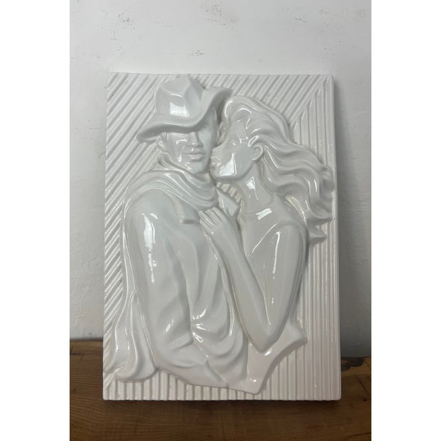 Swedish Pop Art Ceramic Wall Plaque by Ewa Jarenskog for Jie Gantoft, 1970s For Sale - Image 10 of 18