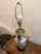 Ceramic Vintage Large Chinese Porcelain Table Lamp With Shade For Sale - Image 7 of 8