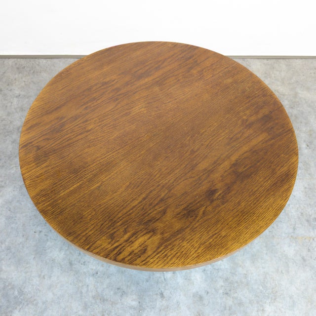 Wood Bauhaus Tubular Steel Coffee Table TN58 by Arnošt Beck for Mücke Melder, 1930s For Sale - Image 7 of 15