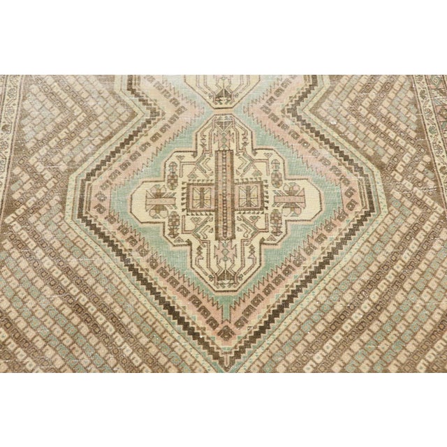 Early 20th Century Antique Persian Afshar Tribal Rug With Boteh Design, 03'11 X 05'09 For Sale - Image 4 of 9