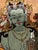 An authentic antique Tibetan Buddhist thangka depicting Green Tara, dating to the Qing Dynasty, late 18th to mid-19th...